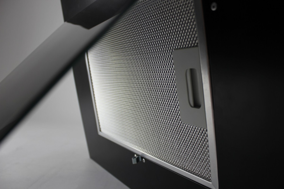 Наклонная кухонная вытяжка LEX Mini 600 Black