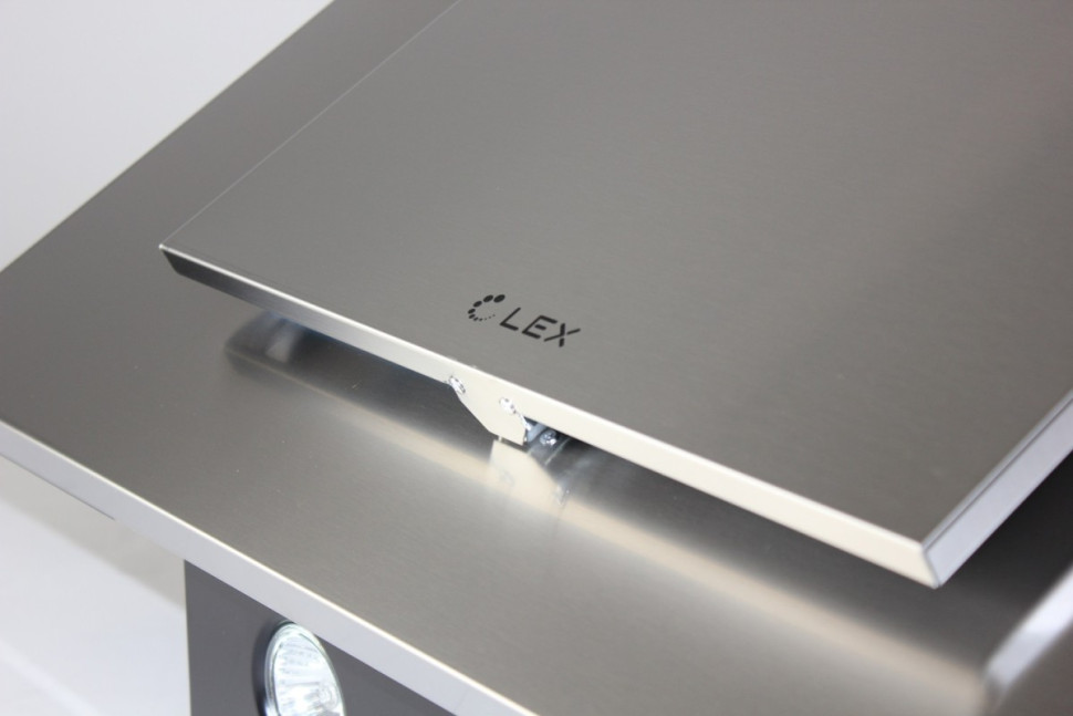 Наклонная кухонная вытяжка LEX Mini S 600 Inox