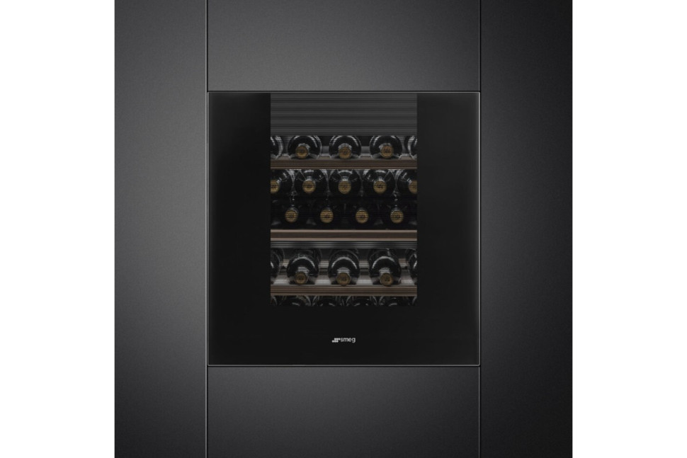 Встраиваемый холодильный шкаф для вина Smeg CVI129B3