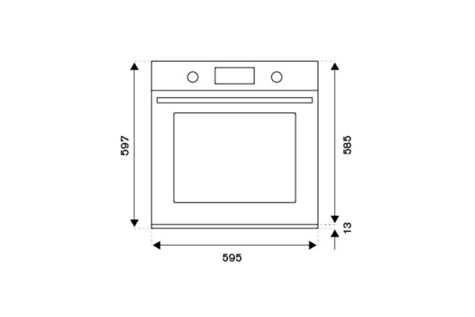Встраиваемый электрический духовой шкаф Bertazzoni Heritage F6011HERVPTAX бежевый