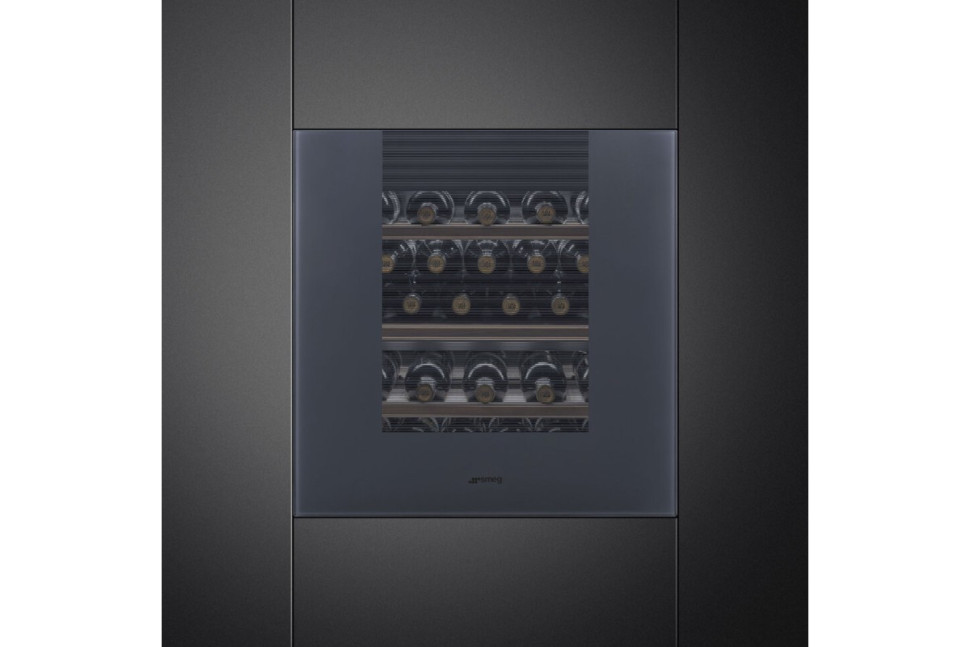 Встраиваемый холодильный шкаф для вина Smeg CVI129G