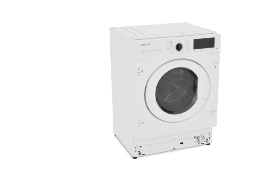 Встраиваемая стиральная машина Hotpoint с сушкой BI WDHT 8548 V