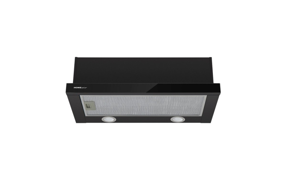 Кухонная вытяжка HOMSair FLAT 60 Glass черный