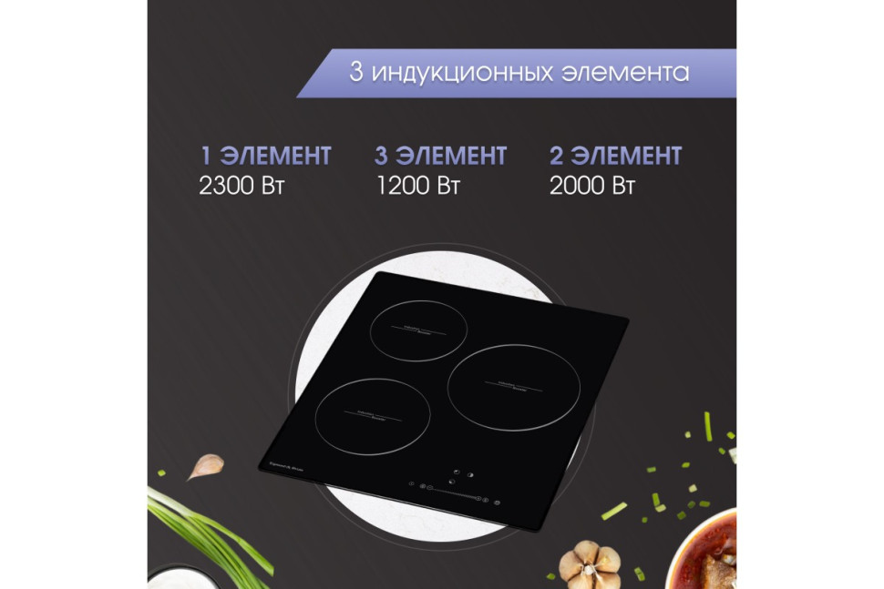 Стеклокерамическая варочная панель Zigmund & Shtain CI 35.4 B
