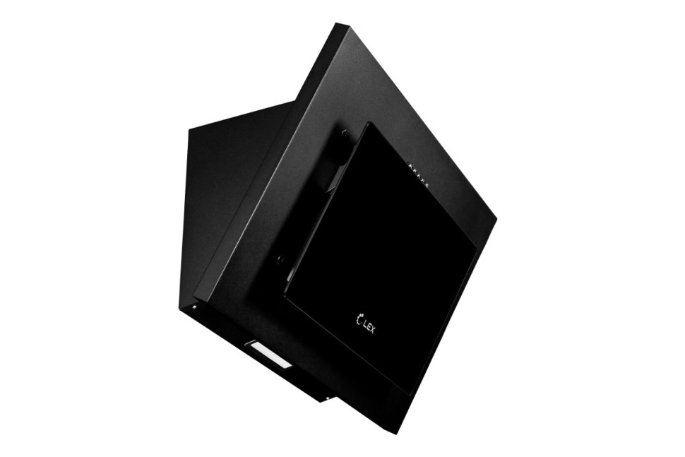 Наклонная кухонная вытяжка LEX Mika 600 Black