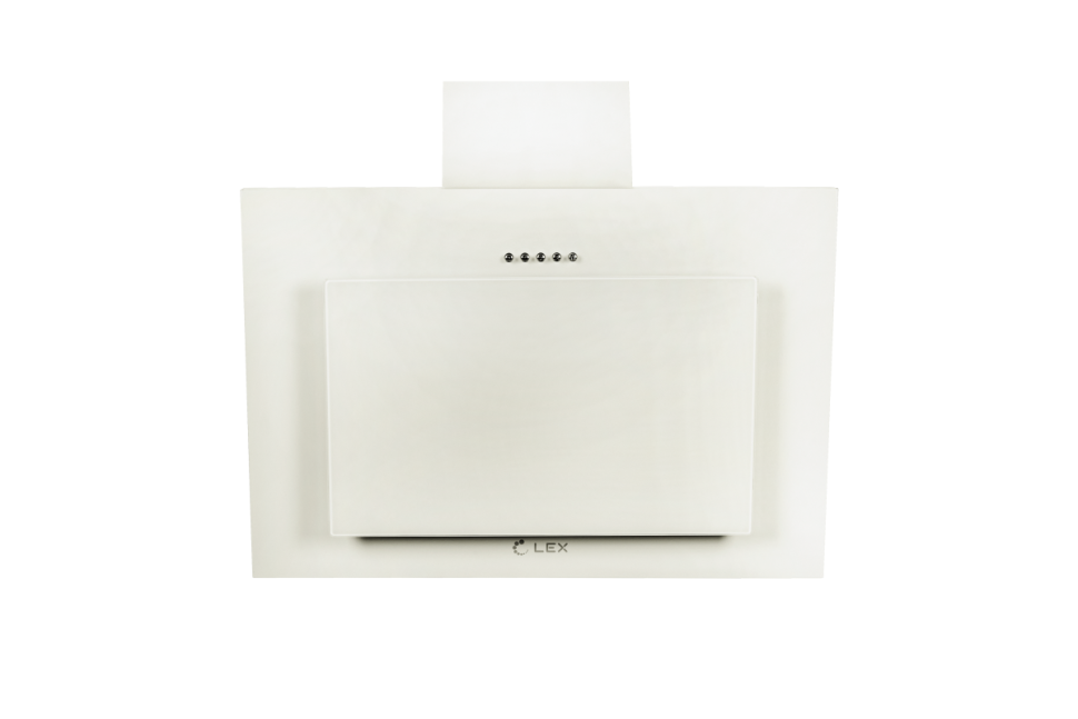 Наклонная кухонная вытяжка LEX Mika 600 Ivory Light Белый антик