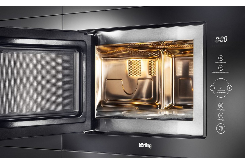 Встраиваемая микроволновая печь Korting KMI 825 TGN