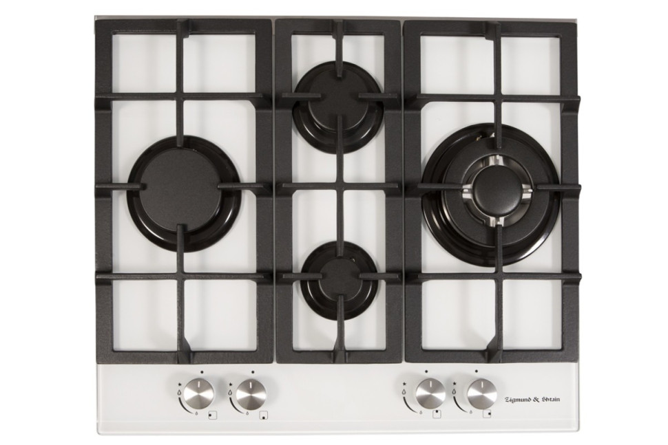 Газовая варочная панель из закаленного стекла Zigmund & Shtain M 25.6 W