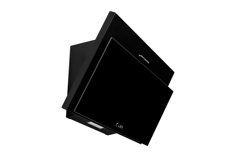 Наклонная кухонная вытяжка LEX Luka 600 Black
