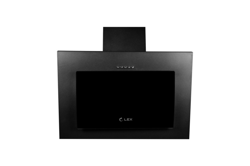 Наклонная кухонная вытяжка LEX Mika C 600 Black