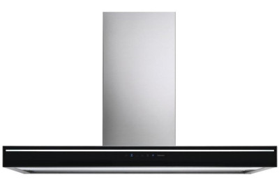 Вытяжка Falmec Silence LUMINA NRS 90 inox vetro nero (800)
