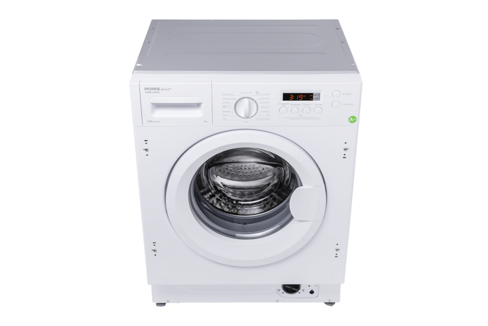 Встраиваемая стиральная машина HOMSair WMB126WH